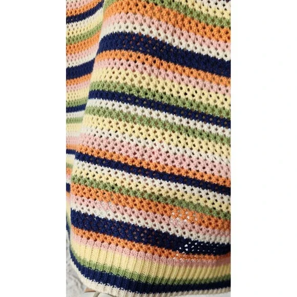 Eloquii Striped Knit Multicolored Blouse – Size 18 - Picture 3 of 10